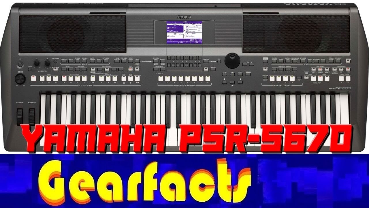 Yamaha PSR-S670: One step beyond the PSR-E series