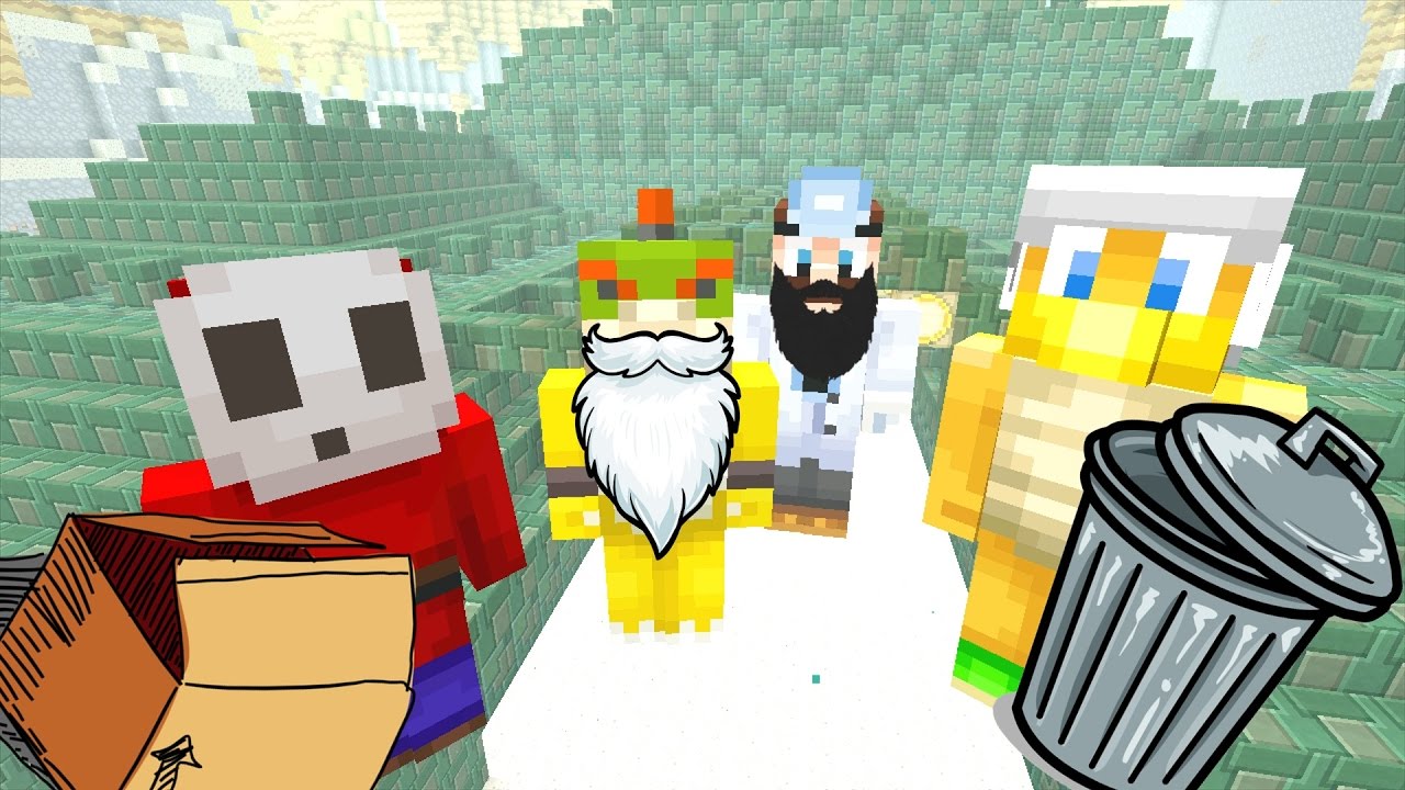 Minecraft Wii U - Nintendo Fun House - Bowser Jr Is Homeless! [38]