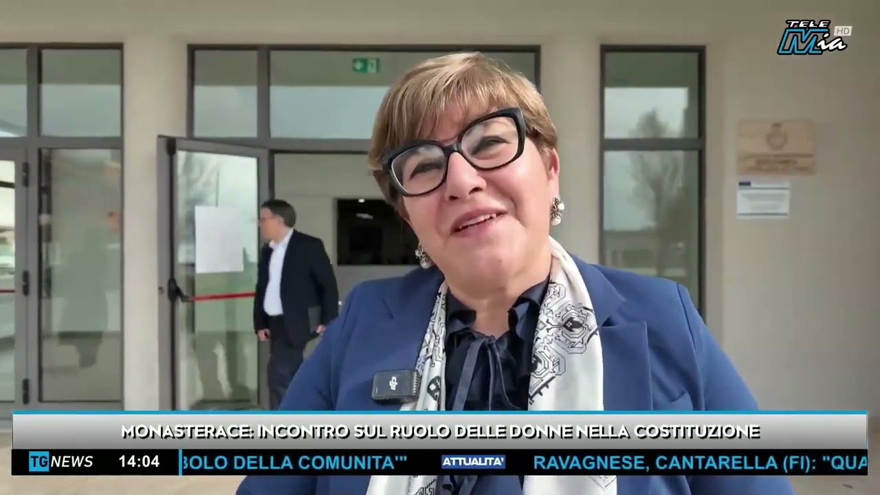TG Tele Mia - Monasterace, un incontro sul ruolo delle donne.