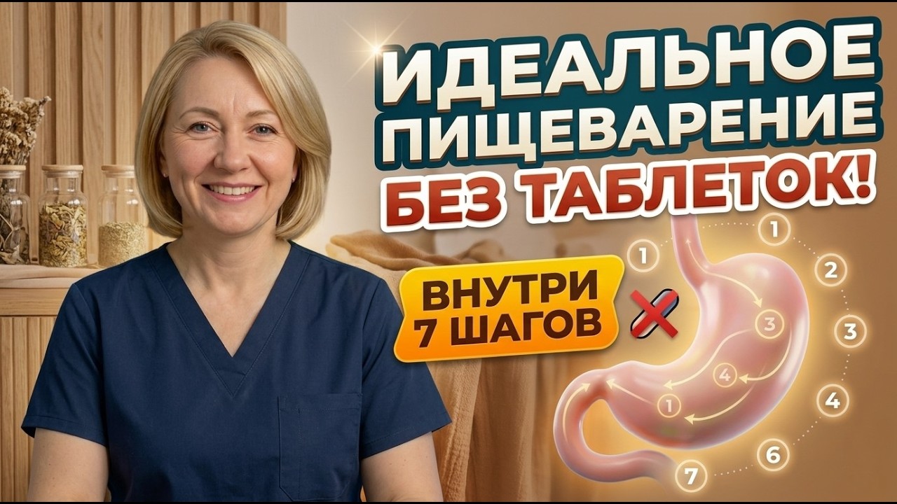 Забудьте о проблемах с животом: 7 шагов для восстановления пищеварения