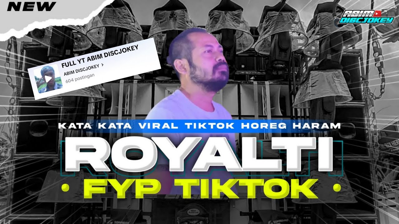 DJ ROYALTY X KATA” SOUND HOREG HARAM VIRAL TIKTOK ABIM DISCJOKEY COCOK BUAT CEKSOUNDMU🥹BASS PANJANG