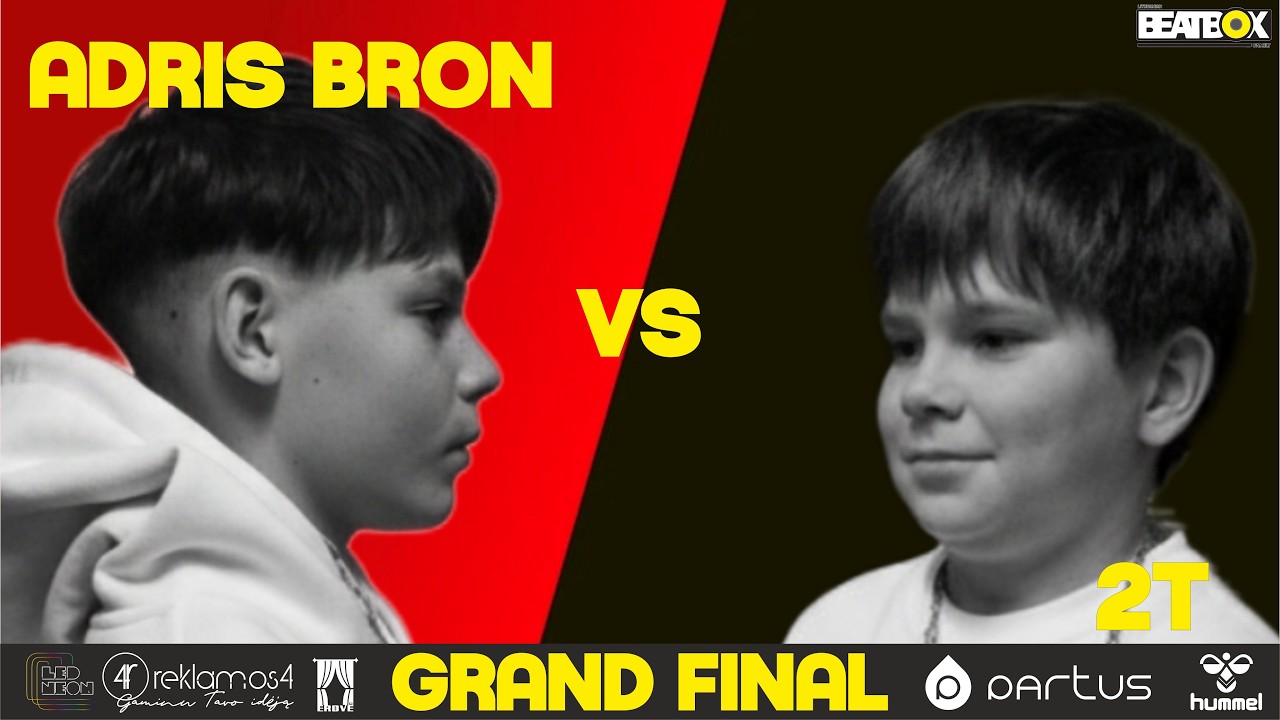 ADRIS BRON VS 2T | LITHUANIAN BEATBOX BATTLE '25   | GRAND FINAL