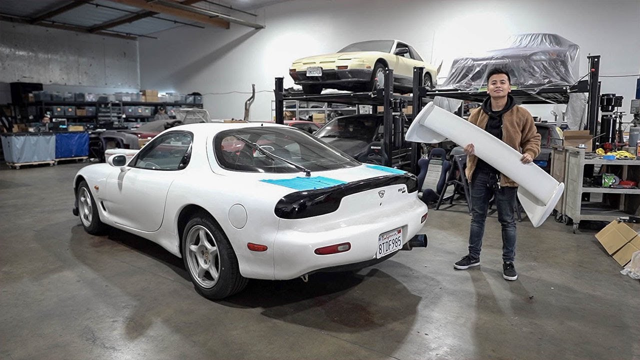 Extremely RARE Spirit R Wing for the FD RX7!
