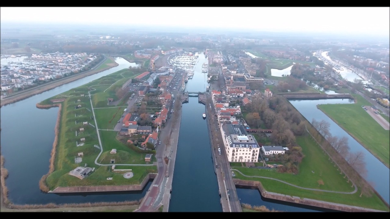 Zonsondergang 26 november 2016 Vesting Hellevoetsluis