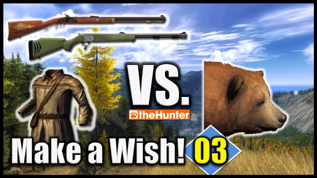 Muzzleloaders vs. Grizzly Bear (Make a Wish 3) - theHunter Classic