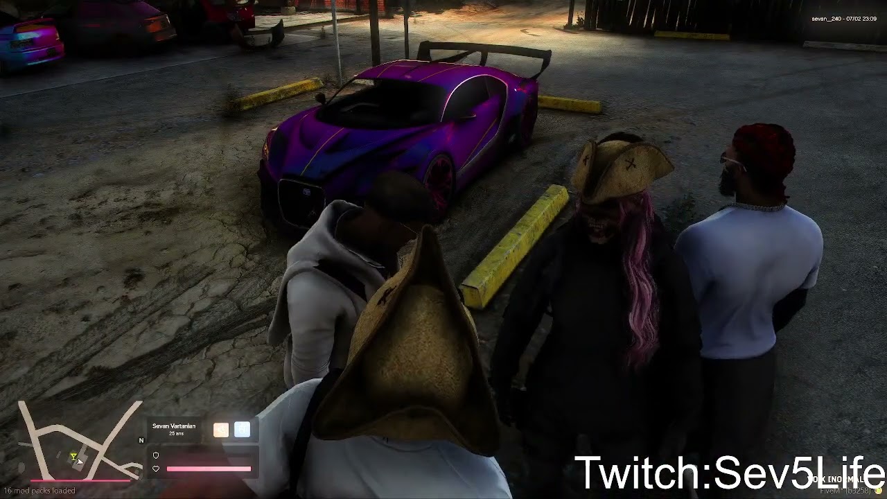Gta rp [UNITY RP] Sevan Vartanian Chill se soir !!! partie 2
