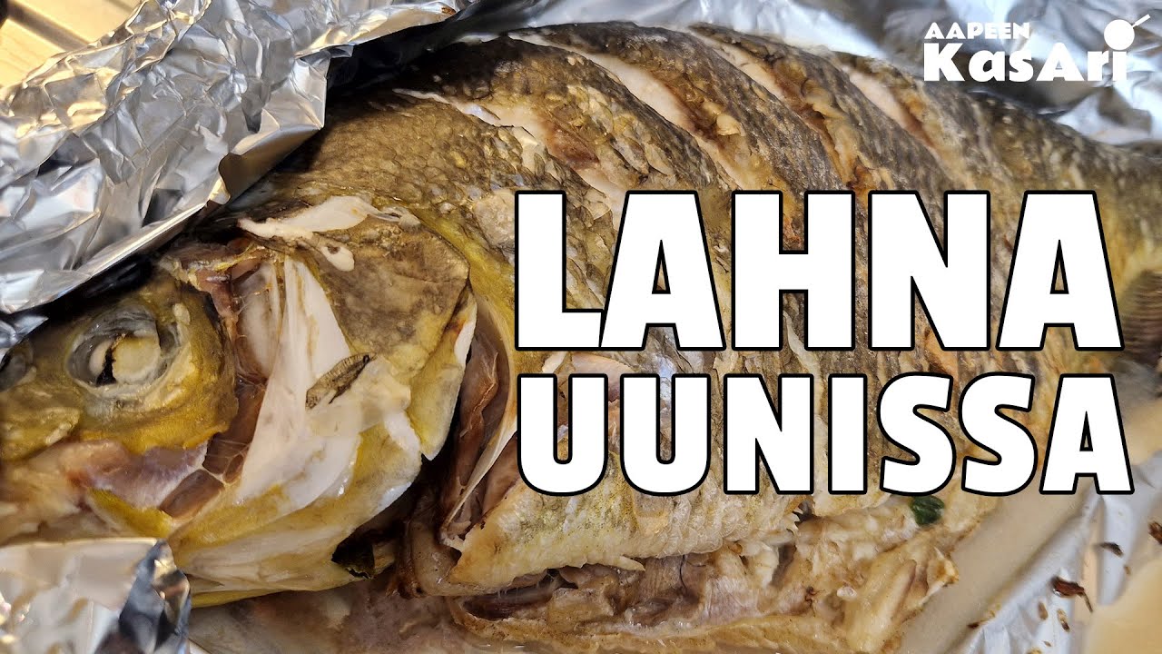 Lahnaa uunissa | Edullista ja hyvää | Kotimaista | #kala #kotimaista #lahna