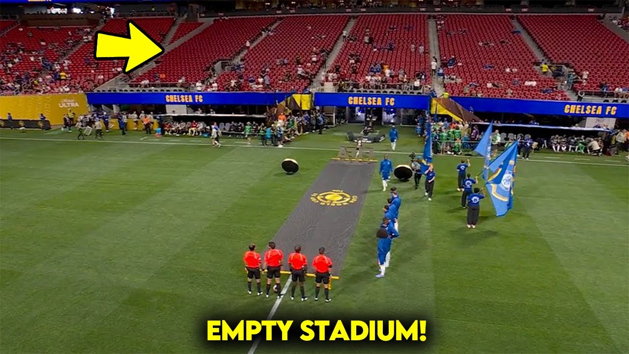 Alarming Empty Stadium at the FIFA Club World Cup (sad)
