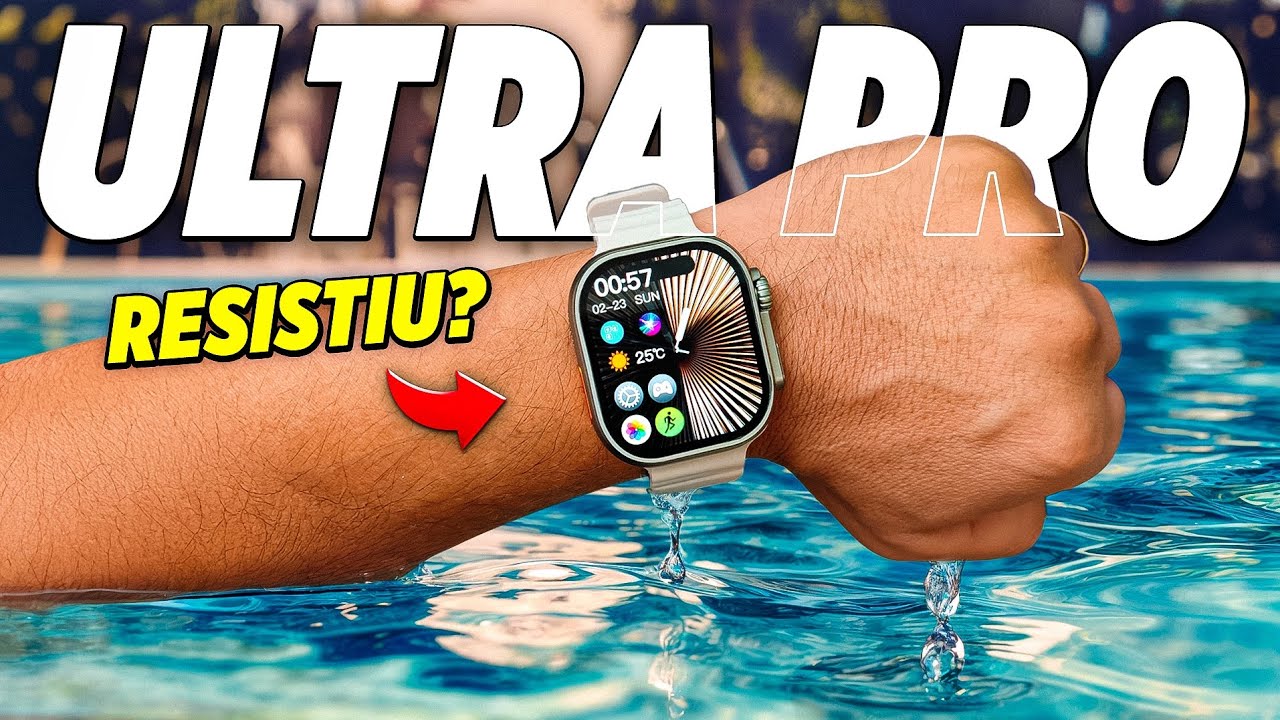 O MELHOR SMARTWATCH BARATO DE 2025 / ULTRA 4 PRO A PROVA D'ÁGUA |série 10