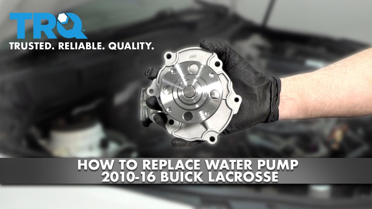 How To Replace Water Pump 2010-16 Buick LaCrosse