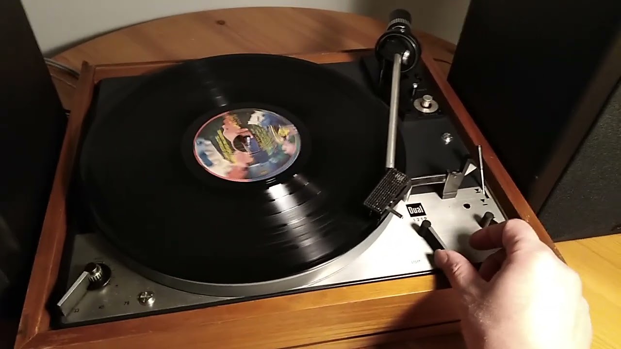 Vintage Dual 1219 Turntable Demo