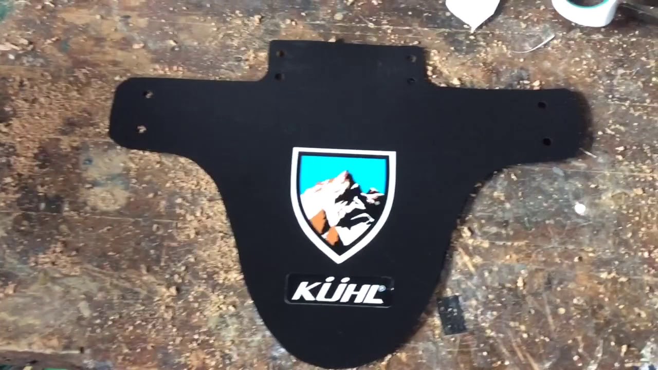 DIY MOUNTAIN BIKING MUDGUARD