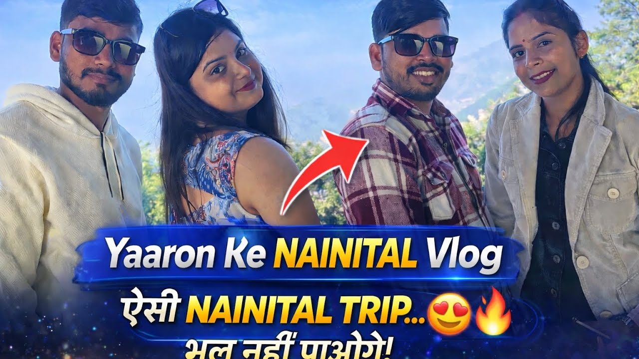 Yaaron Ke Saath Nainital Trip 😍 | Suicide Point, Naina Devi Temple, Zero Point Full Tour #nainital 