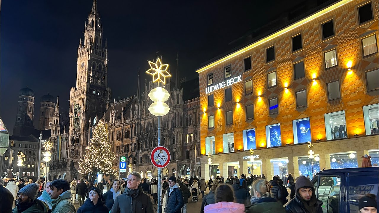 Munich during christmas time 2024