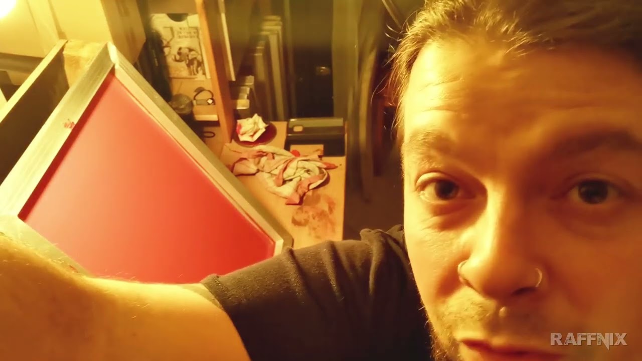 Raffnix, Siebdruck, Sieb herstellen, D.I.Y., Sieb belichten