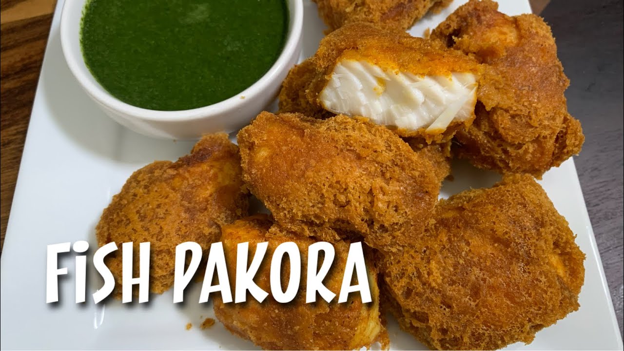 FISH PAKORA | FISH BAJJI | INSTANT GREEN CHUTNEY | STARTERS | NON VEG SNACKS RECIPES