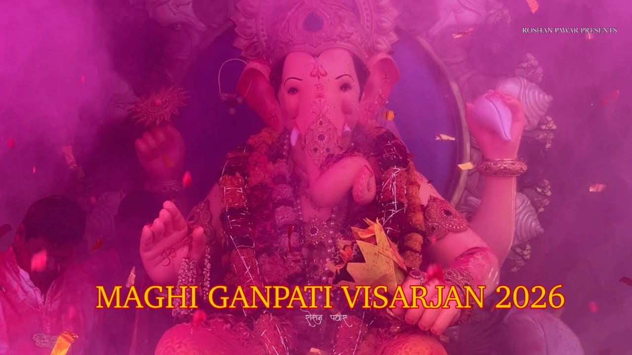 MAGHI GANPATI VISARJAN 2026 | CHARKOP CHA RAJA & CHARKOP CHA SAMRAT GREAT BHET 