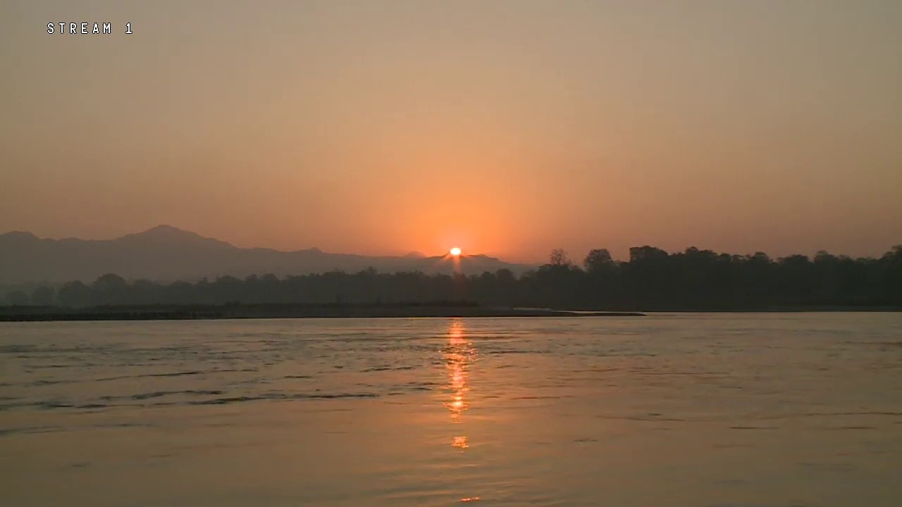 Watch Live सूर्योदय गंगा घाट हरिद्वार