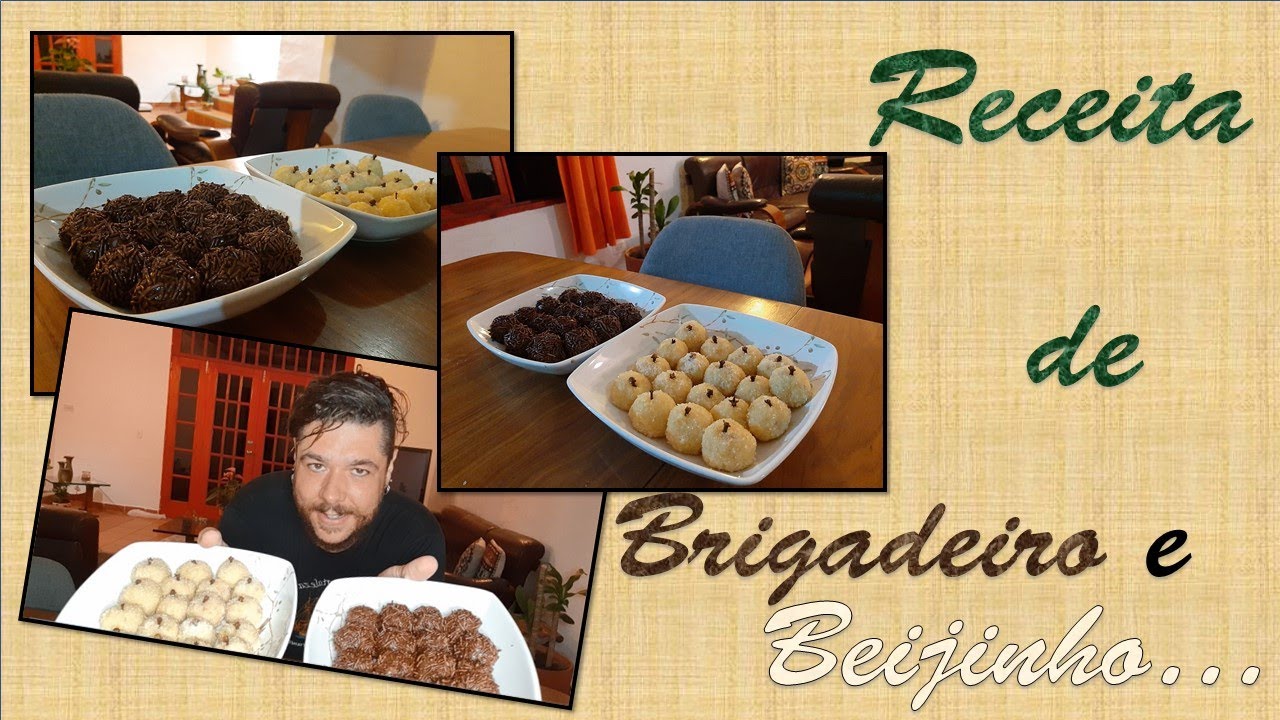 Receta de Brigadeiro y Beijinho   Muy Facil y Rápido!!!!