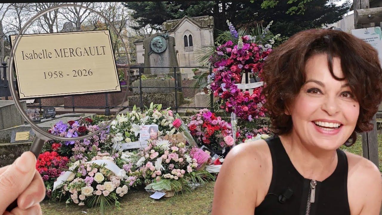 La Tombe de Isabelle Mergault au cimeti&egrave;re de Montmartre &agrave; Paris 