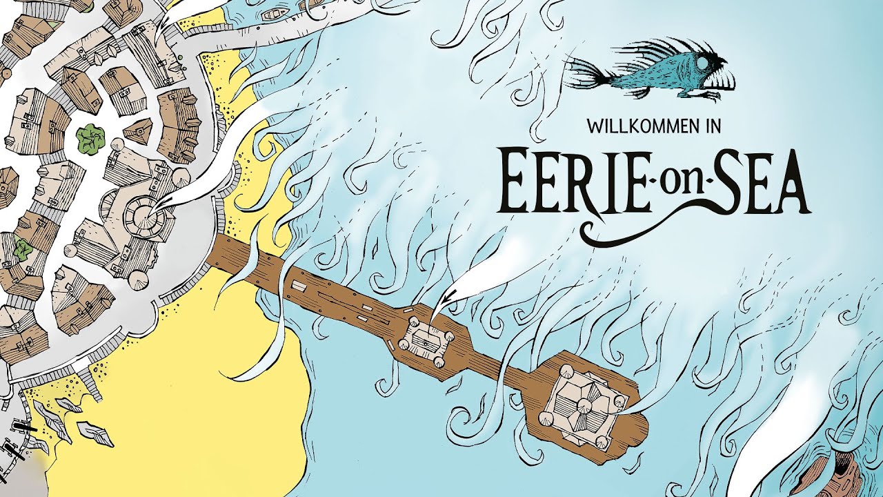 Trailer "Die Geheimnisse von Eerie on Sea" zu "Malamander" und "Gargantis" von Thomas Taylor