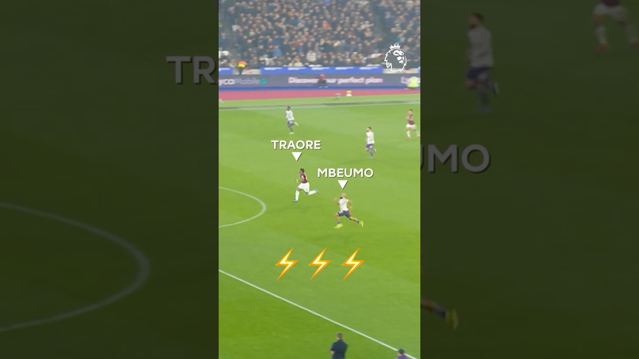 Traore v Mbeumo Sprint Race ⚡