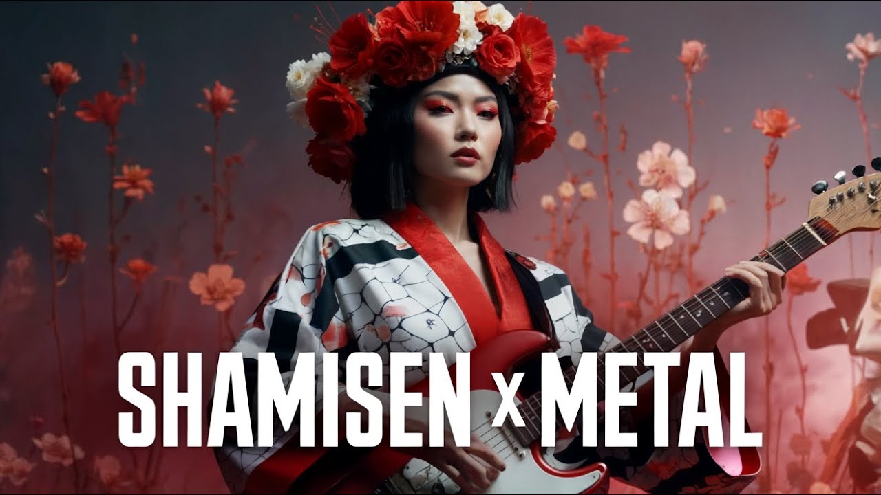 Shamisen × Metal | Work & Study Background Music 🎸🎶🔥