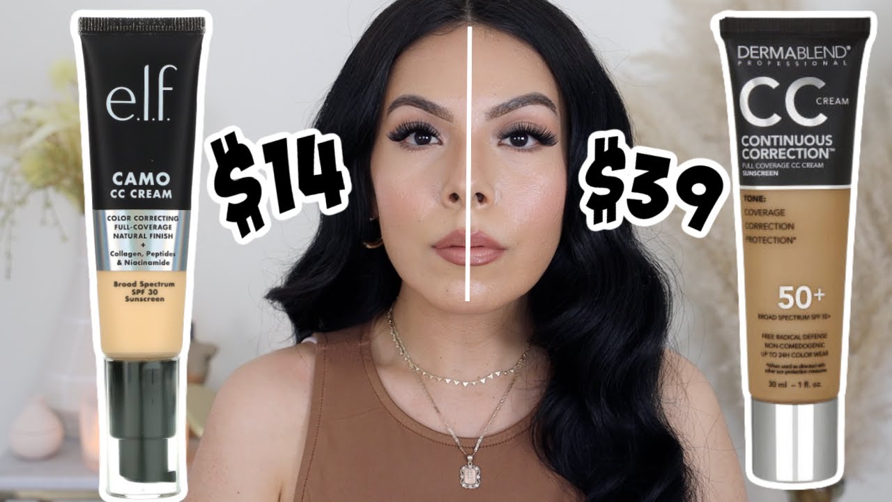 🚨👀 CC-КРЕМ ELF CAMO VS CC-КРЕМ DERMABLEND || СРАВНЕНИЕ, ТЕСТ НА СТОЙКОСТЬ И ОБЗОР! КАКОЙ КРЕМ СТО...
