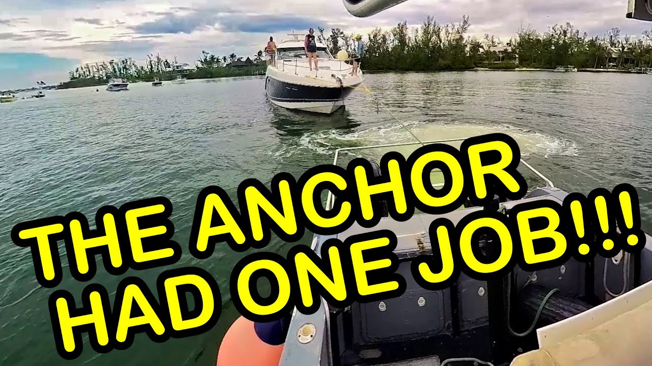 This Yacht Decided to Go On a Rogue Vacation During a Thunderstorm | Grounding 55ft SeaRay