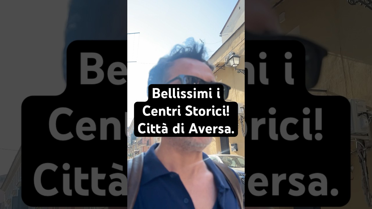 Bellissimi i Centri Storici! Citt&agrave; di Aversa #aversa