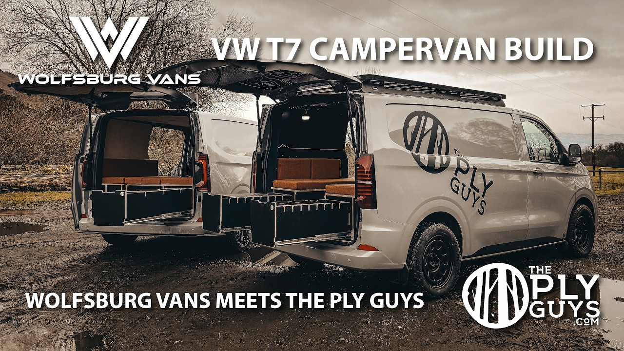 WOLFSBURG VANS и THE PLY GUYS | НОВОЕ ПАРТНЕРСТВО | VW T7 CAMPERVAN