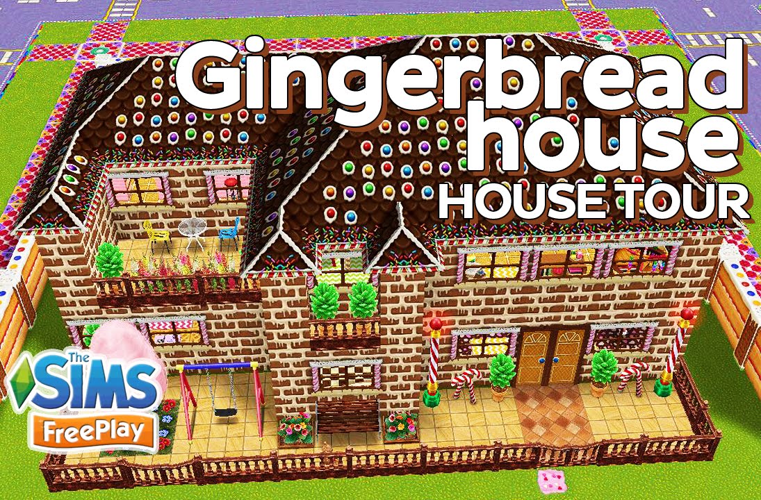 The Sims FreePlay - Gingerbread House (Original design)