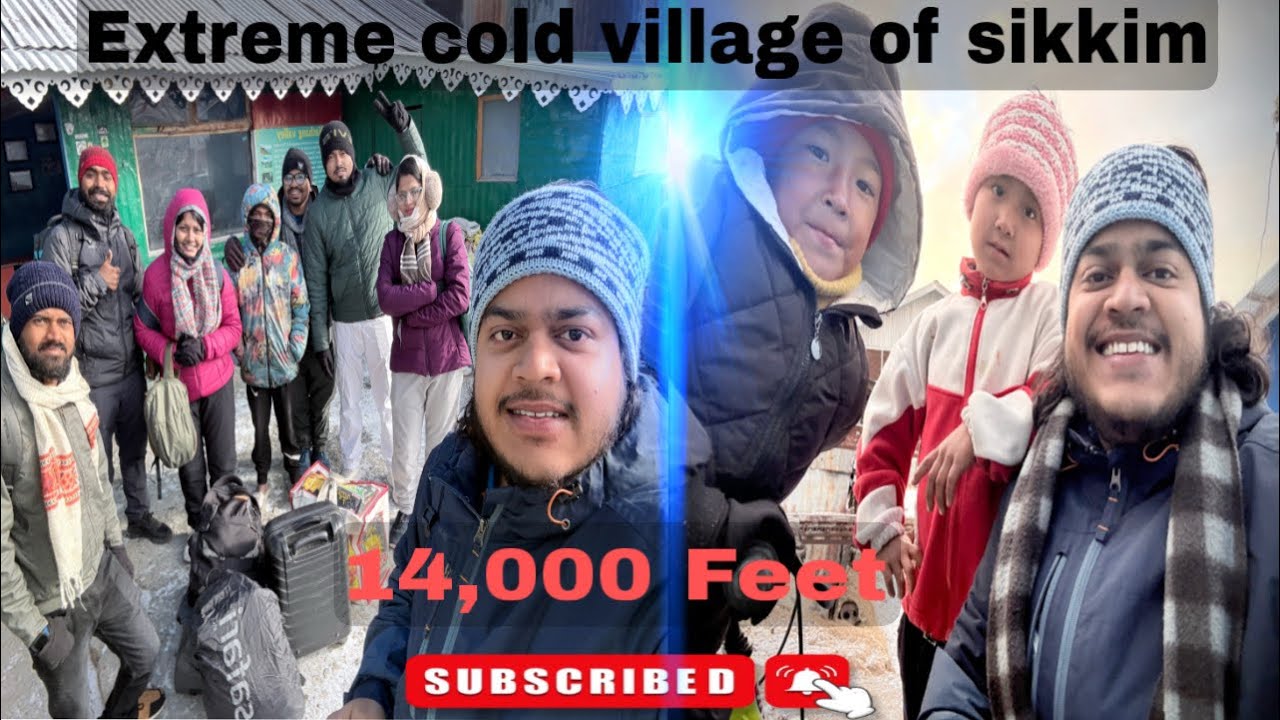 Extreme cold village sikkim gnathang valley Day_2 part_3