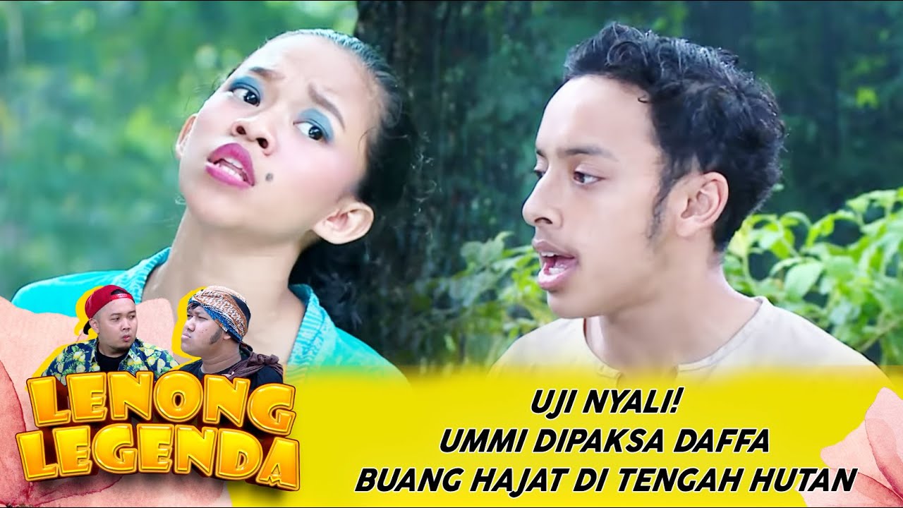 UJI NYALI! UMMI DIPAKSA DAFFA BUANG HAJAT DI TENGAH HUTAN - LENONG LEGENDA