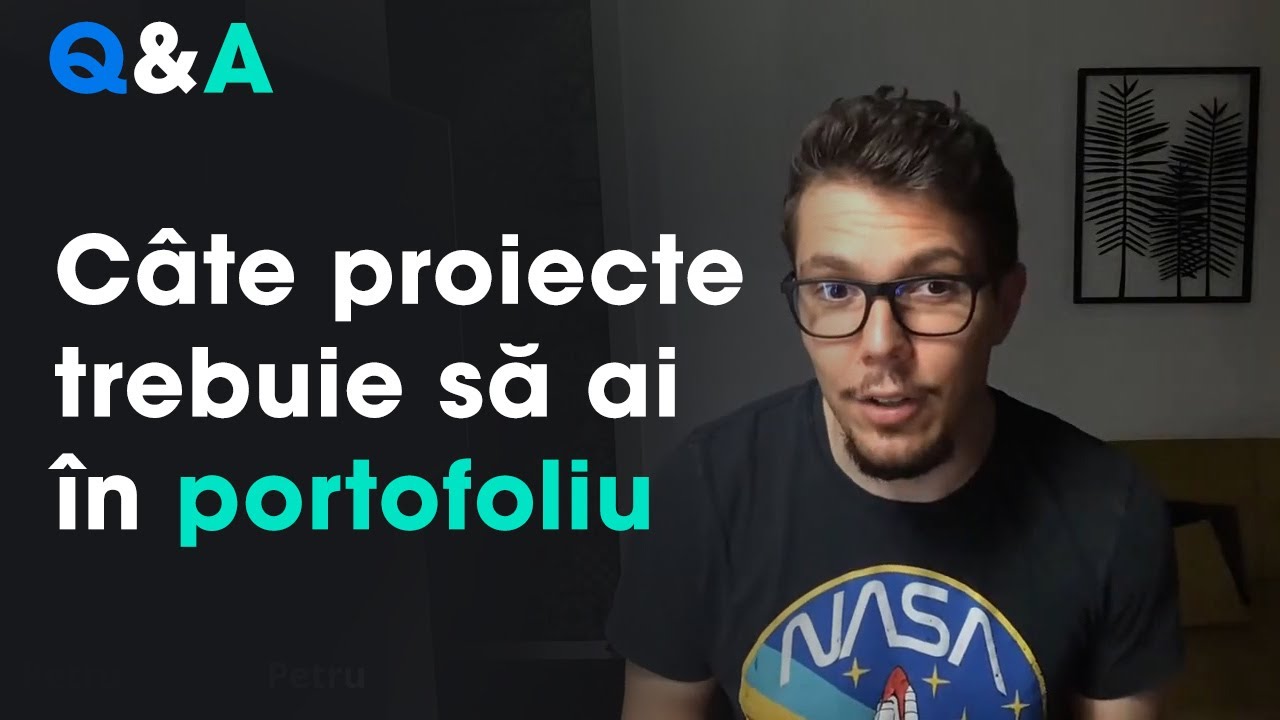 Câte proiecte trebuie să ai în portofoliu să te angajezi în programare?