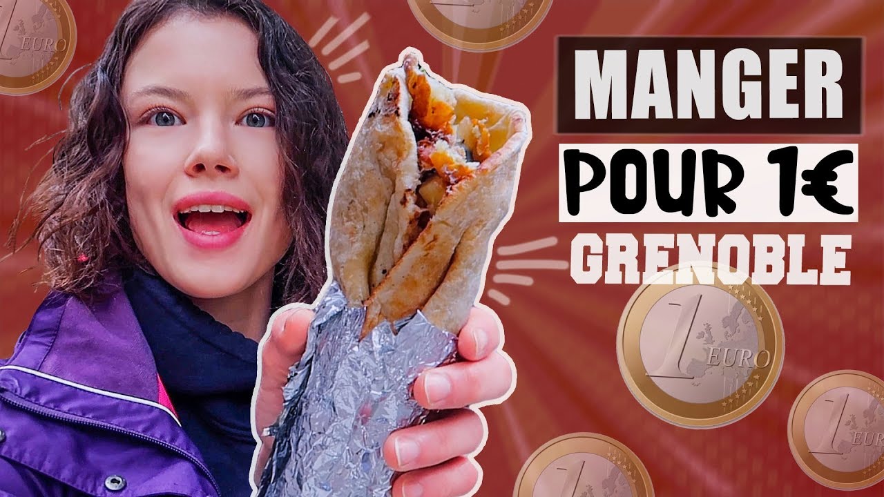 JE MANGE QUE DES TRUCS À 1€ À GRENOBLE PENDANT 24H - Claire