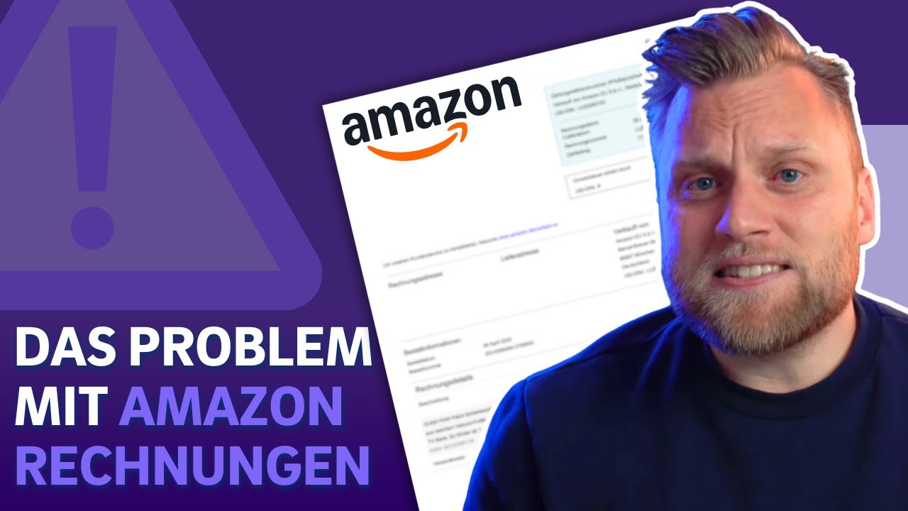 Amazon invoices in accounting: How you can lose hundreds of euros in sales tax!