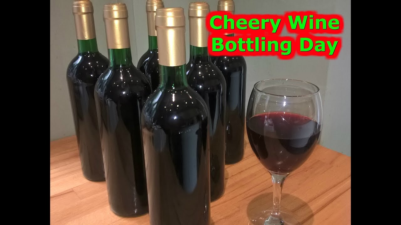 Wilko Black Cherry Wine Bottling Day #83 Homebrew Beer