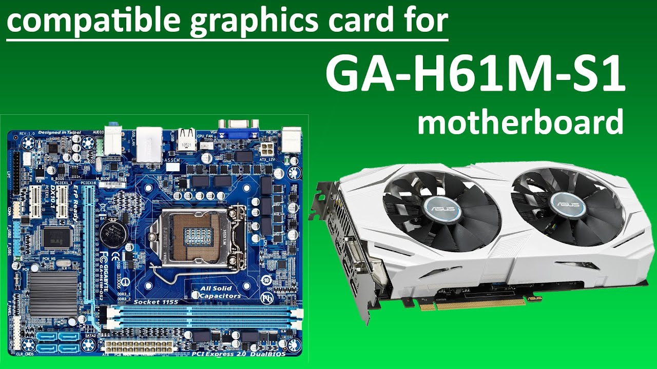 kompatybilna karta graficzna do płyty gł&oacute;wnej GA-H61M-S1