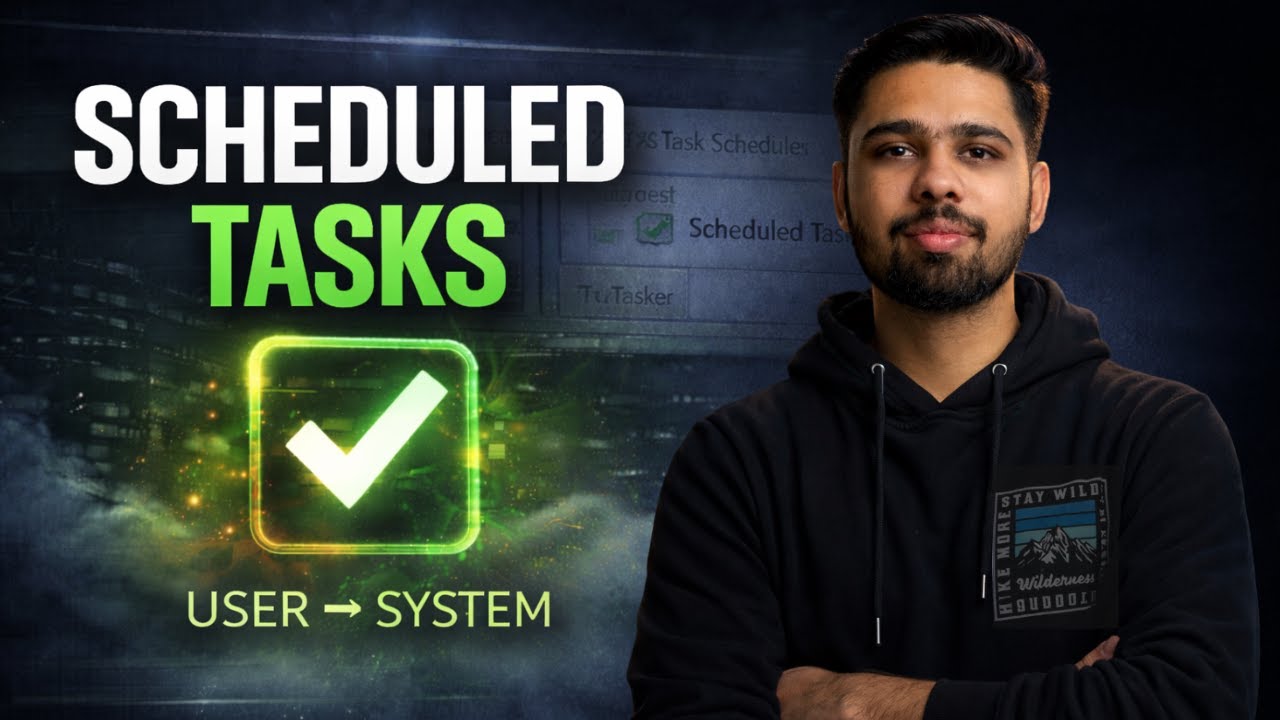 Windows Privilege Escalation via Scheduled Tasks | From User to SYSTEM