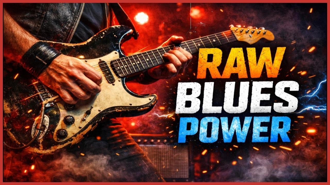 Heavy Rock Blues | Aggressive, Raw, Fast Grit & Punchy Riffs