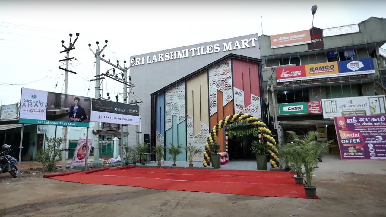 Sri Lakshmi Tiles Mart Opening 17.05.2023 Highlights #namakkal #saravanastudio