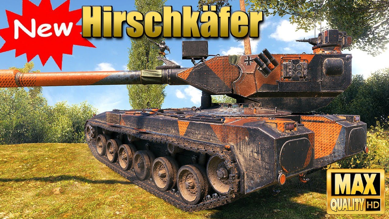 Новый Хиршкефер: Первые 10к урона и победа - World of Tanks