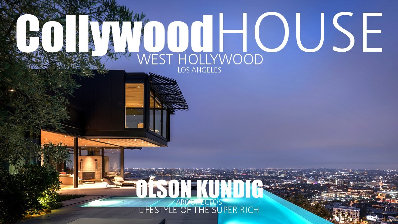 COLLYWOOD HOUSE By Olson Kundig. TOURING an ICONIC ultra-modern mansion in the Hollywood Hills