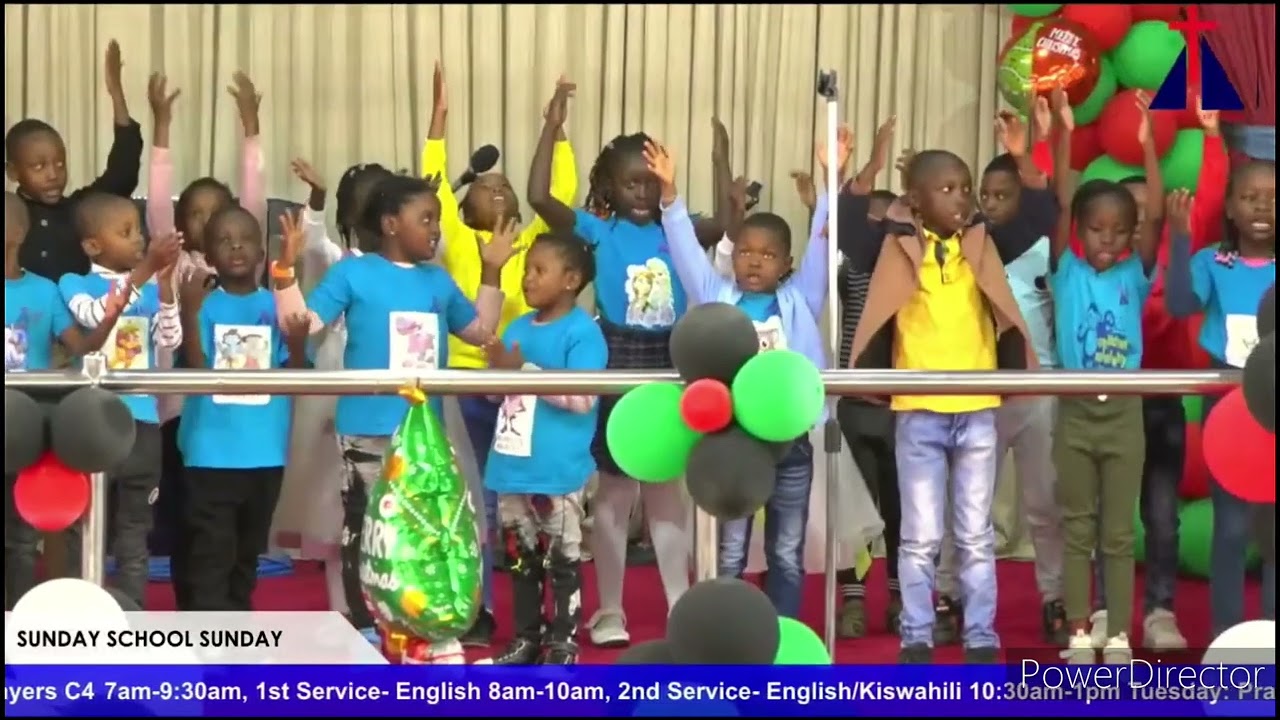 Witty Bakuli and the kids _ Live performance  at Deliverance Church Riruta