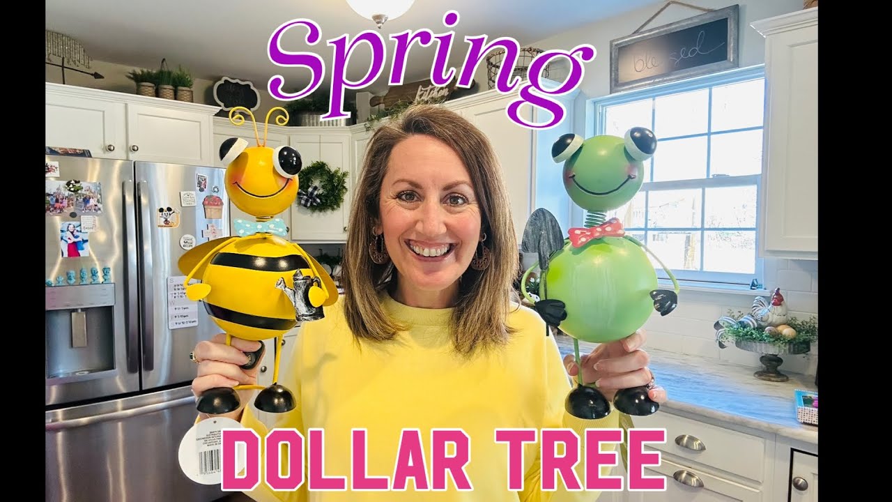 SPRING DOLLAR TREE HAUL | Spring & Easter Plus Haul 🌷