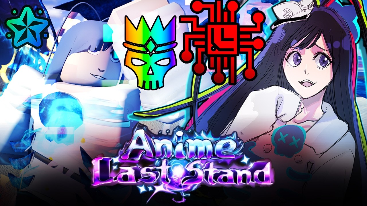 Glitched Mystical Overlord Giselle Showcase in Anime Last Stand Roblox Zombie