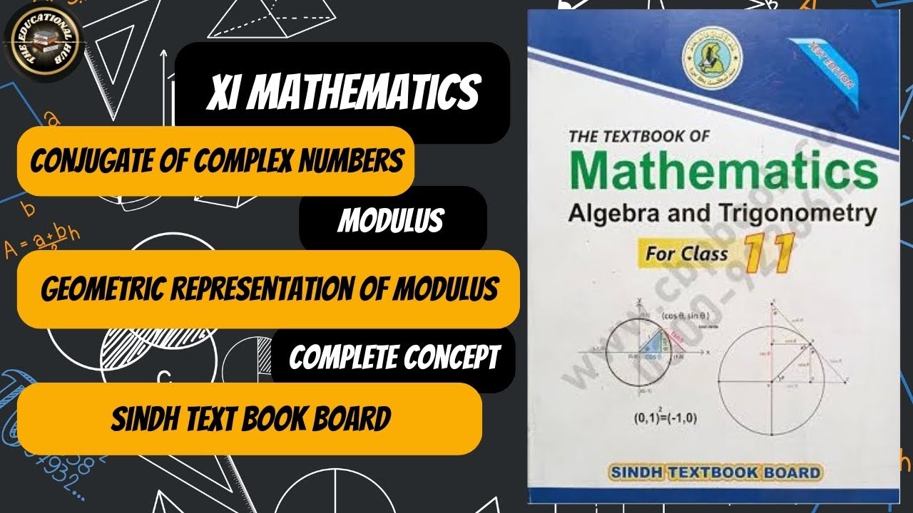 Modulus Of #Complex_Numbers | Geometric Representation | Unit 1 Class 11 - #Sindh Board educational