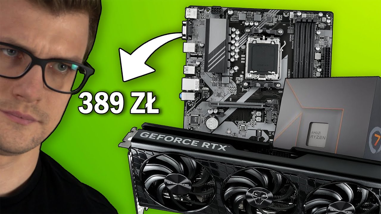 GeForce RTX 5070 + A620 – tania płyta, mocna karta. To działa? 🤔