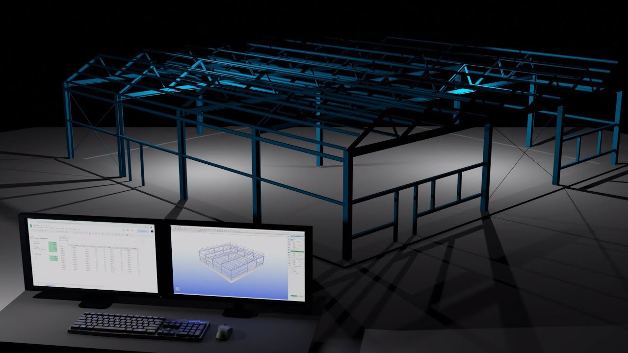 Effizienz durch Datenaustausch zwischen Stahlbau-CAD und Tabellenkalkulation